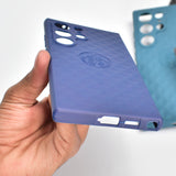 Texture Soft & Flexible Silicone Case  For Samsung