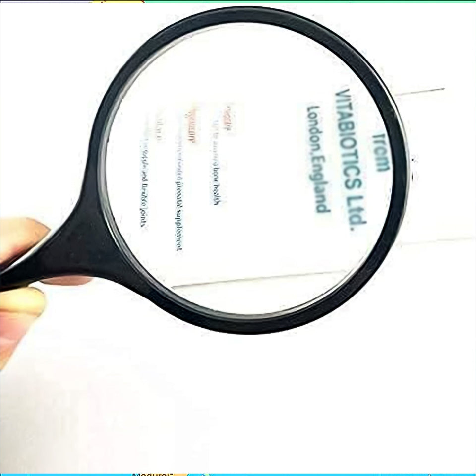 Magnifying Glass 50×5 for Reading / Map (55 MM / 1 Pc)