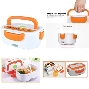 Customize Portable Lunch Dabba Electric foods Warmer Box Tiffin / Portable Electric Heating Lunch Box