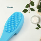 Silicone Makeup Cleaning Tool Finger Wash Face Scrubber Facial Cleansing Brush (1 Pc  Mix Color)