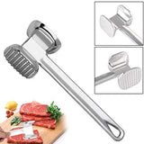 Double Sided Beef Steak Mallet (Aluminum): Meat Tenderizer Hammer