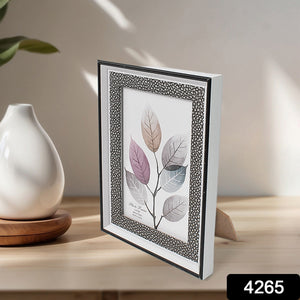 Modern Plastic Picture Frame Photo Holder (1 Pc / Mix Color & Design / 15×12 Cm)