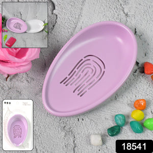 Plastic Soap Dish with Drain, Soap Holder Double-layer (1 Pc)