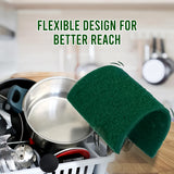 Fresh Mix Flavor Round Dishwash Bar With Super Scrubber Free Complete Dishwashing Solution Tough Stains Remover (350 Gm)