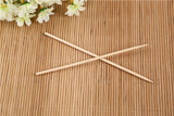 Camping Wooden Color Bamboo BBQ Skewers Barbecue Shish Kabob Sticks Fruit Kebab Meat Party Fountain Bamboo BBQ Sticks Skewers Wooden (30cm)