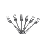 Steel Forks Set of 6 - Fork Set for Home and Kitchen Fork High Quality Premium Fork Set (6 Pc Set )