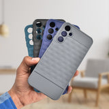 Diamond Textured Soft Silicone Case For Mi