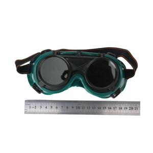 Welding Goggles (Dark Green, Large)