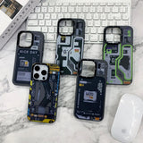 Electic Circuit Hard Case For Samsung