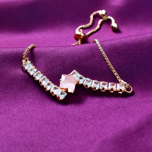 Elegant and Sparkling Diamond Bracelet Jewelry (1 PC)