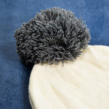 Men's and Women's Skull Slouchy Winter Woolen Knitted Black Inside Fur Beanie Cap. FB