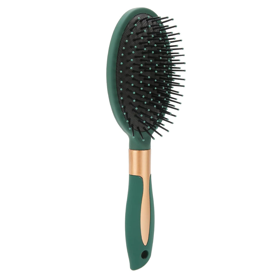 Massage Comb, Air Cushion Massage Hair Brush Ergonomic Matt Disappointment for Straight Curly Hair Cushion Curly Hair Comb for All Hair Types, Home Salon DIY Hairdressing Tool  (1 Pc)