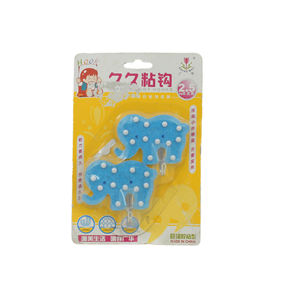 Multipurpose Strong Hook Self-adhesive Hooks For Wall Heavy Plastic Hook Sticky Hook Household For Home  Decorative Hooks Bathroom  All Type Wall Use Hook  Suitable For Bathroom Kitchen Office