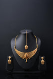 WOMENS CHOKER SET WITH EARRINGS WITH TIKA