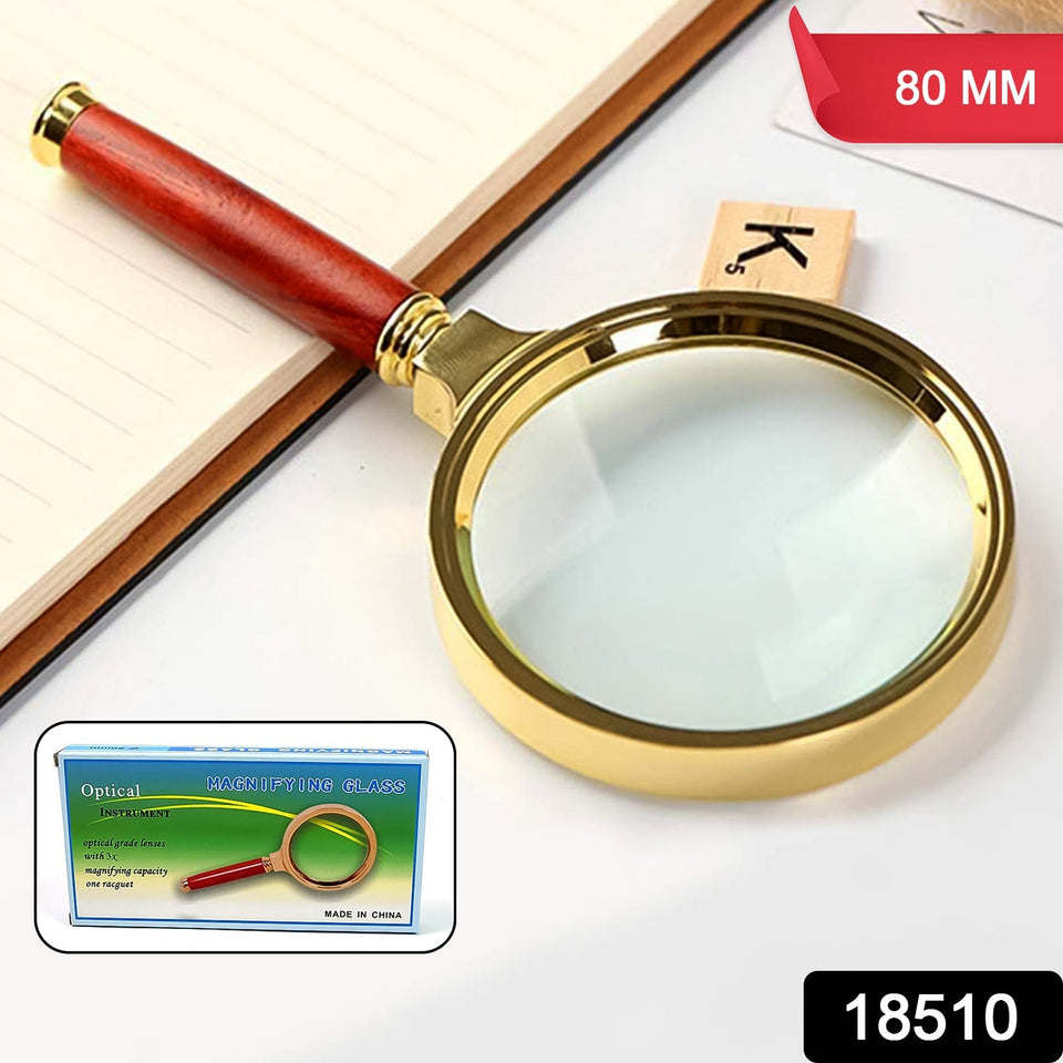 Magnifying Glass Handheld Magnifier (80 MM / 1 Pc)