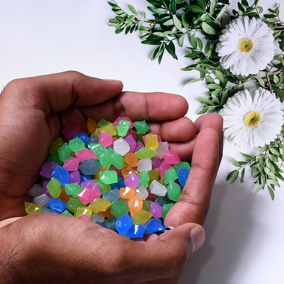 Multi-color Decorative Stone For Garden  Lawn  Aquarium Fish Tank Gravel  Flower Pots Decoration Pebbles For Fish Bowl  All Purpose Attractive Stone Set