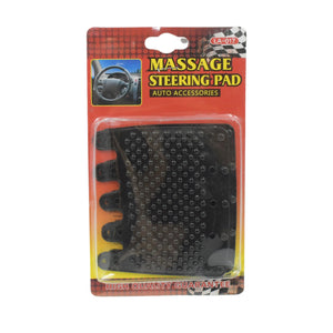 7561 Silicon Car Massage Steering Cover High Quality Silicon Massger Pad Suitable For All Car (2 Pc Set)