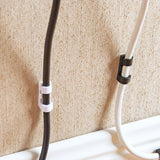 Adhesive cable cord holders