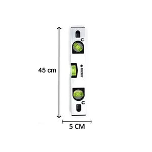 Spirit Level Carpenter's Level Magnetic Carpenter's Level  Overhead Viewing Slot for Levelling, Furniture & Construction