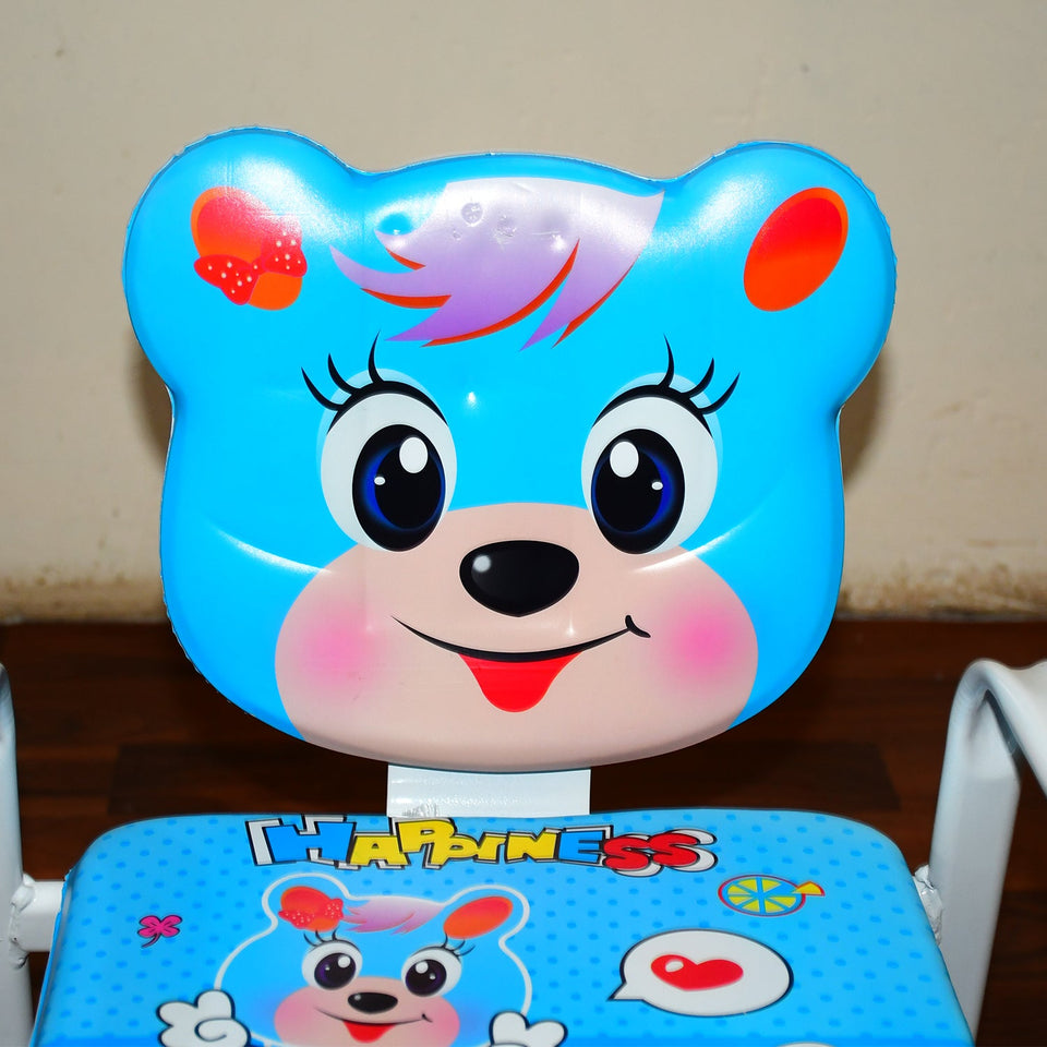 Cartoon Baby Chair Strong Steel Cushion & Comfortable Baby Chair High Quality Chair (1 Pc)