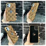 Aesthetic Leather Design Hard Case For Samsung