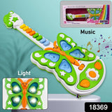 Butterfly Guitar Toy with Light and Music Toy (1 Pc / Battery not included)