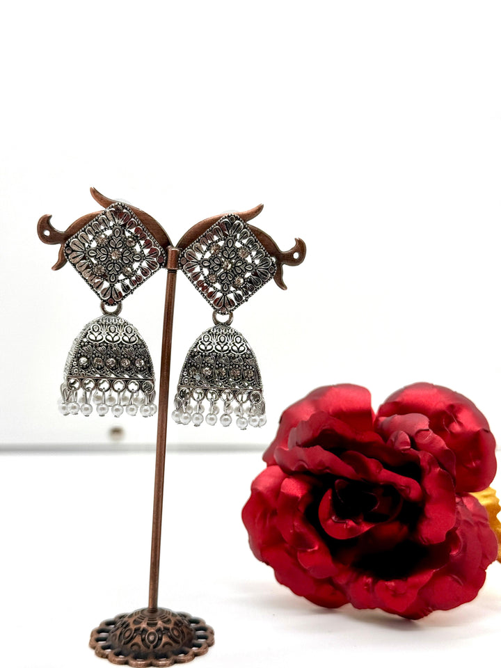 styles Traditional Diamond Jhumkas