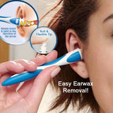 Smart Swab Silicone Easy Earwax Removal with 16 Replacement Disposable Soft Tips / Ear Wax