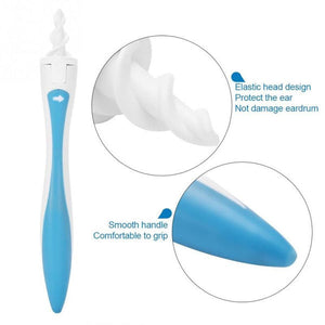 Smart Swab Silicone Easy Earwax Removal with 16 Replacement Disposable Soft Tips / Ear Wax