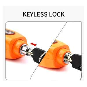 Heavy Duty Bike Brake Lock - Secure Locking System with Handlebar and Brake Lever Grip