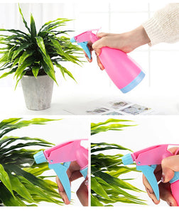 Garden and home water spray bottle.