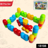 Bricks Blocks Building toy  (88 Pcs Building Blocks)