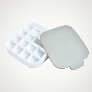 Silicone Ice Tray Mold Household Press-type Ice Cube Grinder Food-grade Freezer Box Multi-functional Ice Storage Box