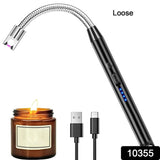 Electronic Smoking Plasma Lighters for Multipurpose Like Candles Grill BBQ (1 Pc / Loose / Mix Color)