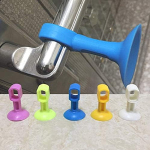 Self-sucking Silicone Door Stopper (5 Pcs Set)