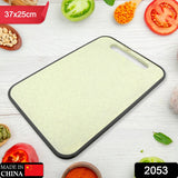 Plastic Chopping Board (Large): 37x25cm, Multipurpose Cutting Board