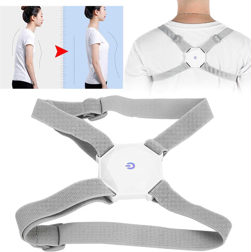 Smart Back Posture Corrector (Vibration Reminder): Improves Posture, Shoulder Support (Unisex)