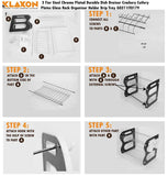 DISH DRAINER TWO LAYER DISH DRYING RACK WITH DRAIN BOARD