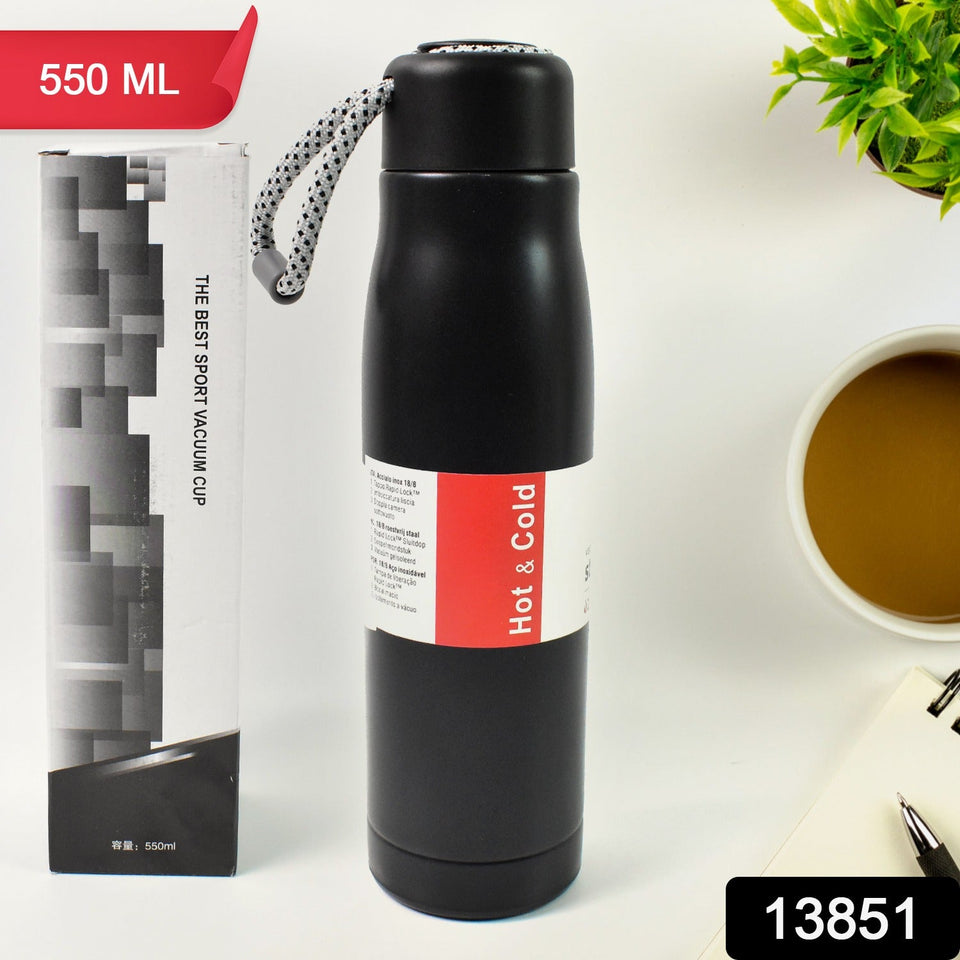 Double Wall Vacuum Insulated Water Bottle (550 ML)