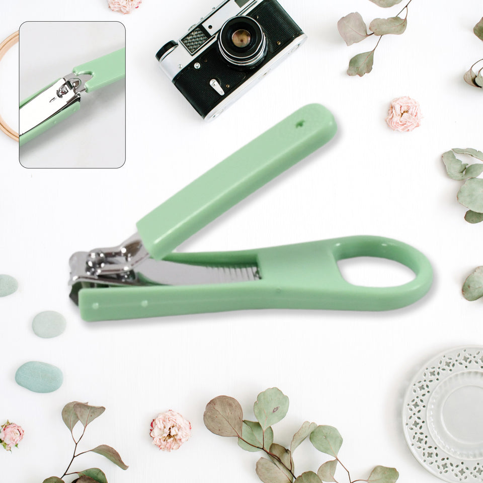 12729 Nail Clippers Adult Nail Clippers Plastichardware Green Nail Clippers