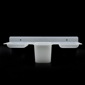 4777 4 In 1 Plastic Soap Dish And Plastic Soap Dish Tray Used In Bathroom And Kitchen Purposes.