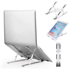 Adjustable  Ergonomic Foldable Portable, Holder Riser Tablet Stand Plastic