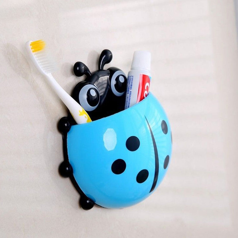 Ladybug Toothbrush Holder (1 Pc)