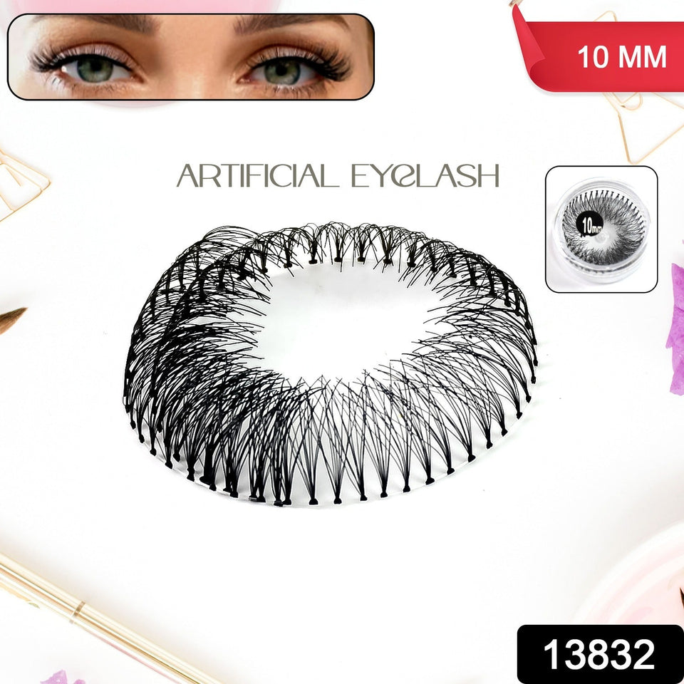 Artificial / Fake Eyelash Extensions Natural & Lightweight (1 Pc / 10 Mm)