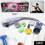 Electric 8 In 1 Full Body Massager, Magic Massager (1 Set)