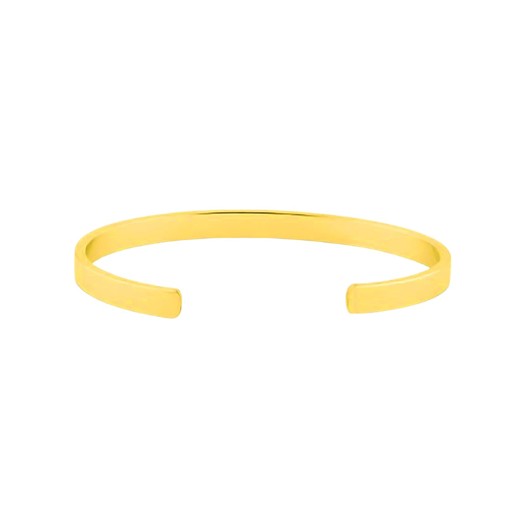 Customized / Personalized Stylish Kada Bracelets (1 Pc / Golden)