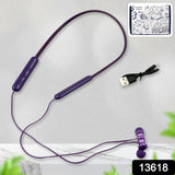 Bluetooth Headphone Neckband Sweat Resistant, Magnetic Earbuds (1 Pc)