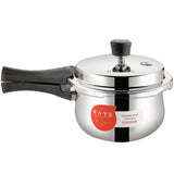 Stainless Steel Rays Fusion Pressure Cookers With Outer Lid (3.5 Litres)