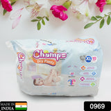 Champs Soft & Dry Baby Diaper Pants (XL, 10 Pcs): Leakproof Comfort