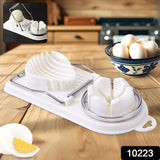 2 In 1 Egg Slicer, Egg Cutter For Hard Boiled Eggs